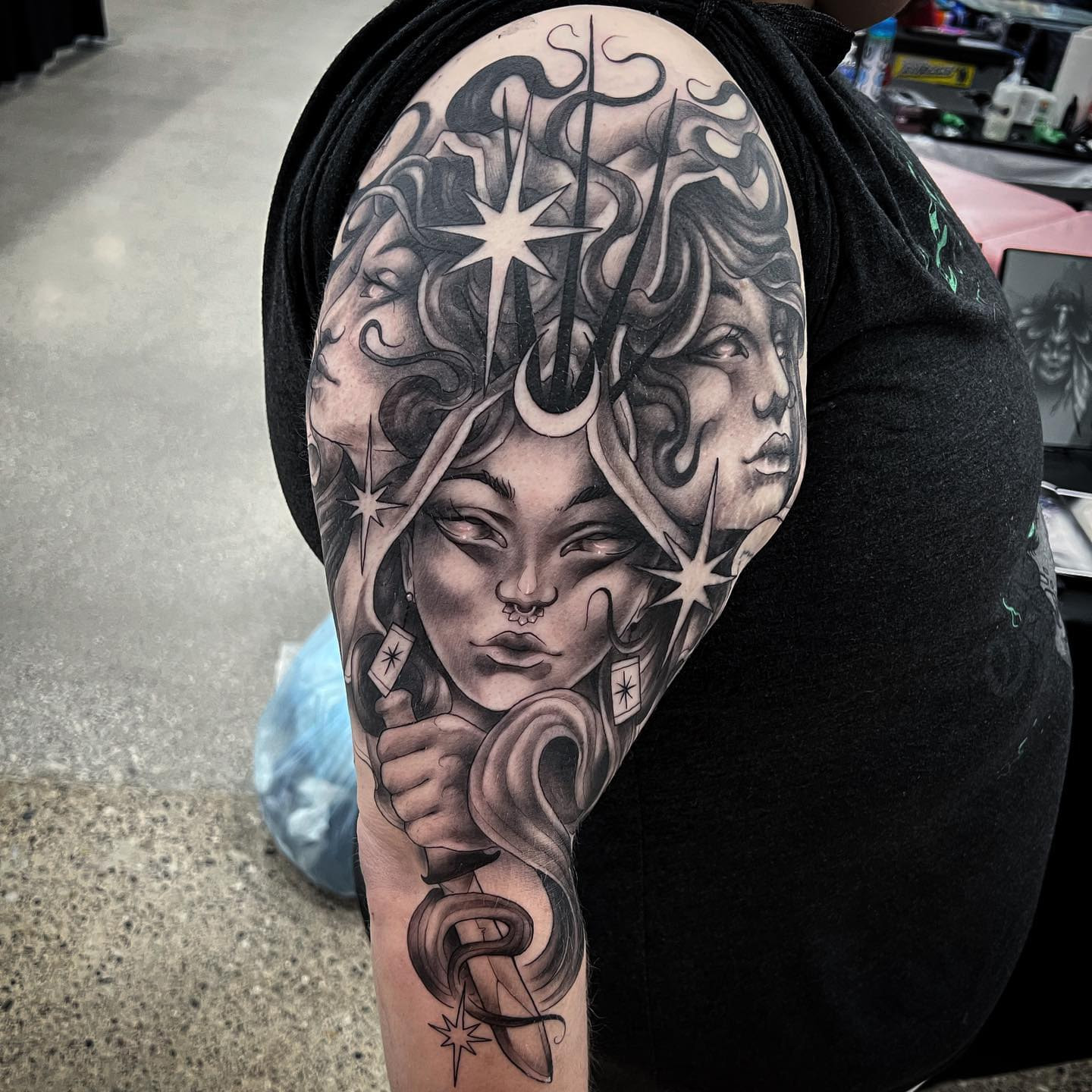 MEET LEAH - Electric Chair Tattoo